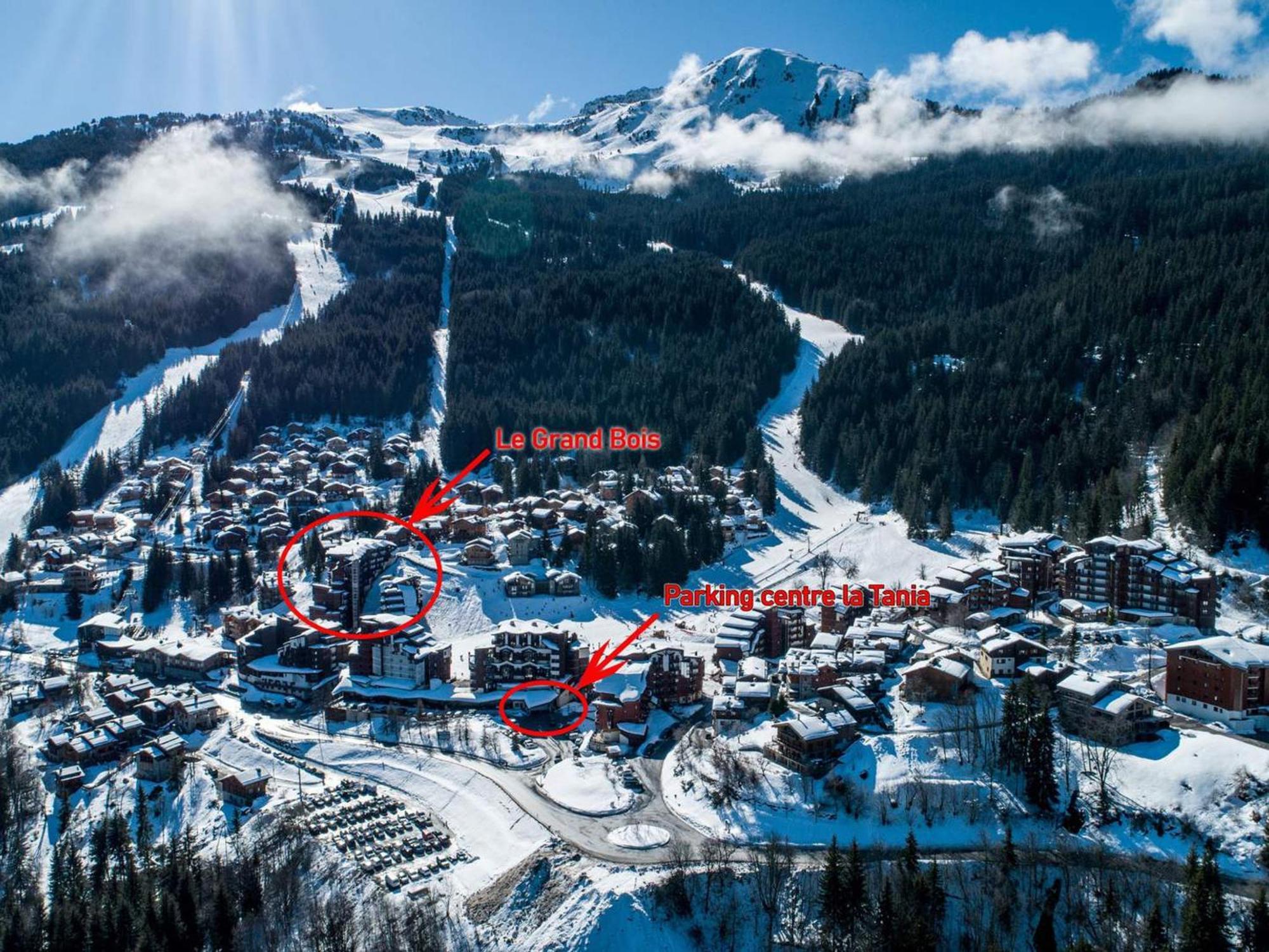 Sublime 2 Pieces Pour 6 Personnes - La Tania, Skis Aux Pieds - Fr-1-182a-32 Courchevel